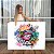 Quadro Decorativo Canvas Abstrato Street Art Colorida Horizontal - Imagem 1