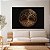 Quadro Decorativo Canvas Árvore da Vida Fundo Escuro Horizontal - Imagem 2