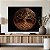 Quadro Decorativo Canvas Árvore da Vida Fundo Escuro Horizontal - Imagem 3