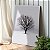 Quadro Decorativo Canvas Paisagem na Neve com Árvore de Galhos Secos Vertical - Imagem 2