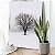 Quadro Decorativo Canvas Paisagem na Neve com Árvore de Galhos Secos Vertical - Imagem 5
