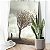 Quadro Decorativo Canvas Paisagem Outono com Árvore Seca balançando ao vento Vertical - Imagem 2