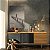 Quadro Decorativo Canvas Paisagem Homem em Ponte sobre Lago Preto e Branco Vertical - Imagem 3