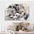 Quadro Decorativo Canvas Família Leão em momento de carinho Horizontal - Imagem 5
