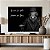 Quadro Decorativo Canvas Leão de Cartola Frase Nunca foi sorte sempre foi Deus Horizontal - Imagem 3