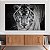 Quadro Decorativo Canvas Animal Tigre do Olho Azul Horizontal - Imagem 2