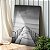 Quadro Decorativo Canvas Paisagem Ponte sobre o Mar Preto e Branco Vertical - Imagem 5