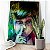 Quadro Decorativo Canvas Menino Engraçado Street Art Abstrato Horizontal - Imagem 2