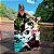 Quadro Decorativo Canvas Composição Abstrata de Street Art Vertical - Imagem 1