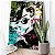 Quadro Decorativo Canvas Composição Abstrata de Street Art Vertical - Imagem 4