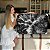 Quadro Decorativo Canvas Paisagem Copa das Árvores preto e Branco Horizontal - Imagem 7