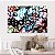 Quadro Decorativo Canvas Grafite Street Art Colorido Horizontal - Imagem 4