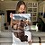 Quadro Decorativo Canvas Leão Filhote com reflexo em Espelho d'água Vertical - Imagem 6
