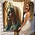 Quadro Decorativo Canvas Religioso Face de Nossa Senhora da Medalha Milagrosa Vertical - Imagem 6