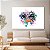 Quadro Decorativo Canvas Composição Abstrata de Olhos em Estilo Street Art Horizontal - Imagem 3