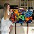 Quadro Decorativo Canvas Composição Abstrata Crazy Estilo Street Art Horizontal - Imagem 7