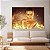 Quadro Decorativo Canvas Beleza Feminina Face de Mulher Dourada Shine Horizontal - Imagem 2