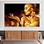 Quadro Decorativo Canvas Beleza Feminina Face de Mulher Dourada Perfil Shine Horizontal - Imagem 2