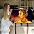 Quadro Decorativo Canvas Beleza Feminina Face de Mulher Dourada Joias Horizontal - Imagem 6