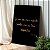 Quadro Decorativo Canvas Frase Religiosa Se me vês com agrado revela-me os teus propósitos Vertical - Imagem 5