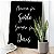 Quadro Decorativo Canvas Frase Religiosa Nunca foi sorte sempre foi Deus Vertical - Imagem 5