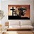 Quadro Decorativo Canvas Leão Tribo de Judá Cristo ao Pôr do Sol Horizontal - Imagem 2