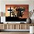 Quadro Decorativo Canvas Leão Tribo de Judá Cristo ao Pôr do Sol Horizontal - Imagem 3
