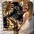 Quadro Decorativo Canvas Composição de Folhas Pretas e Douradas II Vertical - Imagem 7