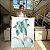 Quadro Decorativo Canvas Flor Verde com detalhes dourados I Vertical - Imagem 4