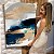 Quadro Decorativo Canvas Composição Abstrata de tons neutros e azul marinho II Vertical - Imagem 7
