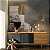 Quadro Decorativo Canvas Composição Abstrata Mescla tons neutros e preto Vertical - Imagem 3