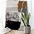 Quadro Decorativo Canvas Composição Abstrata Mescla tons neutros e preto Vertical - Imagem 2