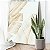 Quadro Decorativo Canvas Composição de Folhas Douradas com Fundo Branco Vertical - Imagem 2