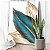 Quadro Decorativo Canvas Composição de Folhas com Detalhes Verdes e Dourados II Vertical - Imagem 5