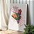 Quadro Decorativo Canvas Flores em Composição Geométrica II Vertical - Imagem 3