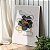 Quadro Decorativo Canvas Flores em Composição Geométrica III Vertical - Imagem 4