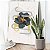 Quadro Decorativo Canvas Flores em Composição Geométrica III Vertical - Imagem 5