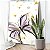 Quadro Decorativo Canvas Borboleta Rosa Shine II Vertical - Imagem 5