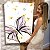 Quadro Decorativo Canvas Borboleta Rosa Shine II Vertical - Imagem 7