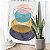 Quadro Decorativo Canvas Composição Abstrata de Formas Ovais Coloridas Vertical - Imagem 5