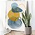 Quadro Decorativo Canvas Composição Abstrata de Formas Coloridas I Vertical - Imagem 2