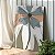 Quadro Decorativo Canvas Composição Abstrata de Flor Cinza I Vertical - Imagem 3