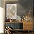 Quadro Decorativo Canvas Composição de Folhas Minimalistas com formas verde e amarela Vertical - Imagem 2