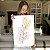 Quadro Decorativo Canvas Composição de Folhas Minimalistas com Cores Neutras Vertical - Imagem 7