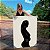 Quadro Decorativo Canvas Silhueta de uma Mulher Beleza Feminina Vertical - Imagem 1