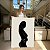 Quadro Decorativo Canvas Silhueta de uma Mulher Beleza Feminina Vertical - Imagem 4