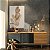 Quadro Decorativo Canvas Composição de Folhas Minimalistas com tons neutros Vertical - Imagem 3