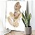 Quadro Decorativo Canvas Composição de Folhas Minimalistas com tons neutros Vertical - Imagem 5