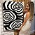 Quadro Decorativo Canvas Composição Abstrata de Linhas Circulares Vertical - Imagem 7