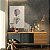 Quadro Decorativo Canvas Composição Floral com traços Minimalistas I Vertical - Imagem 3